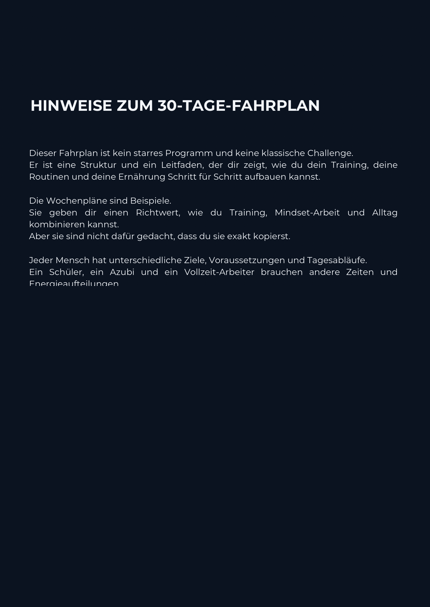 TRAIN | MIND | SYSTEM – Der komplette Weg zu einem starken Körper & klaren Geist
